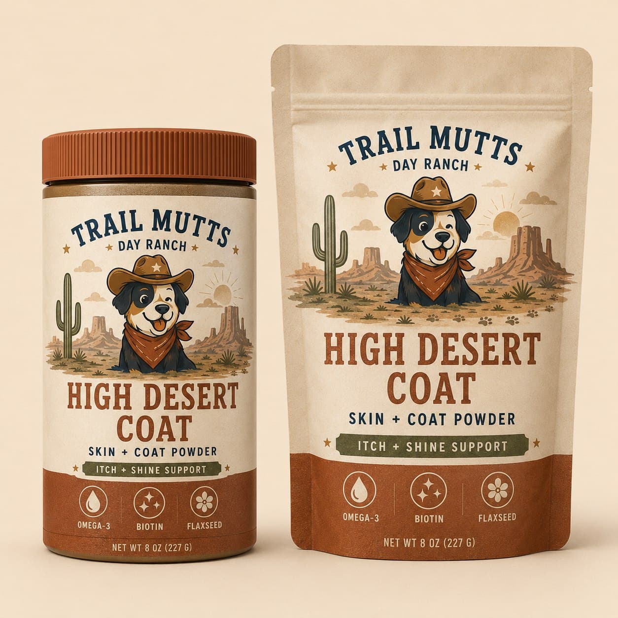 High Desert Coat supplied packaging concept