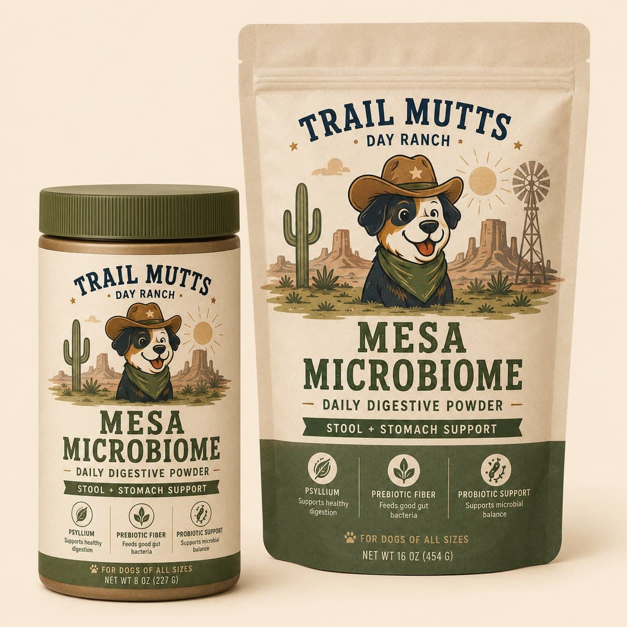Mesa Microbiome supplied packaging concept