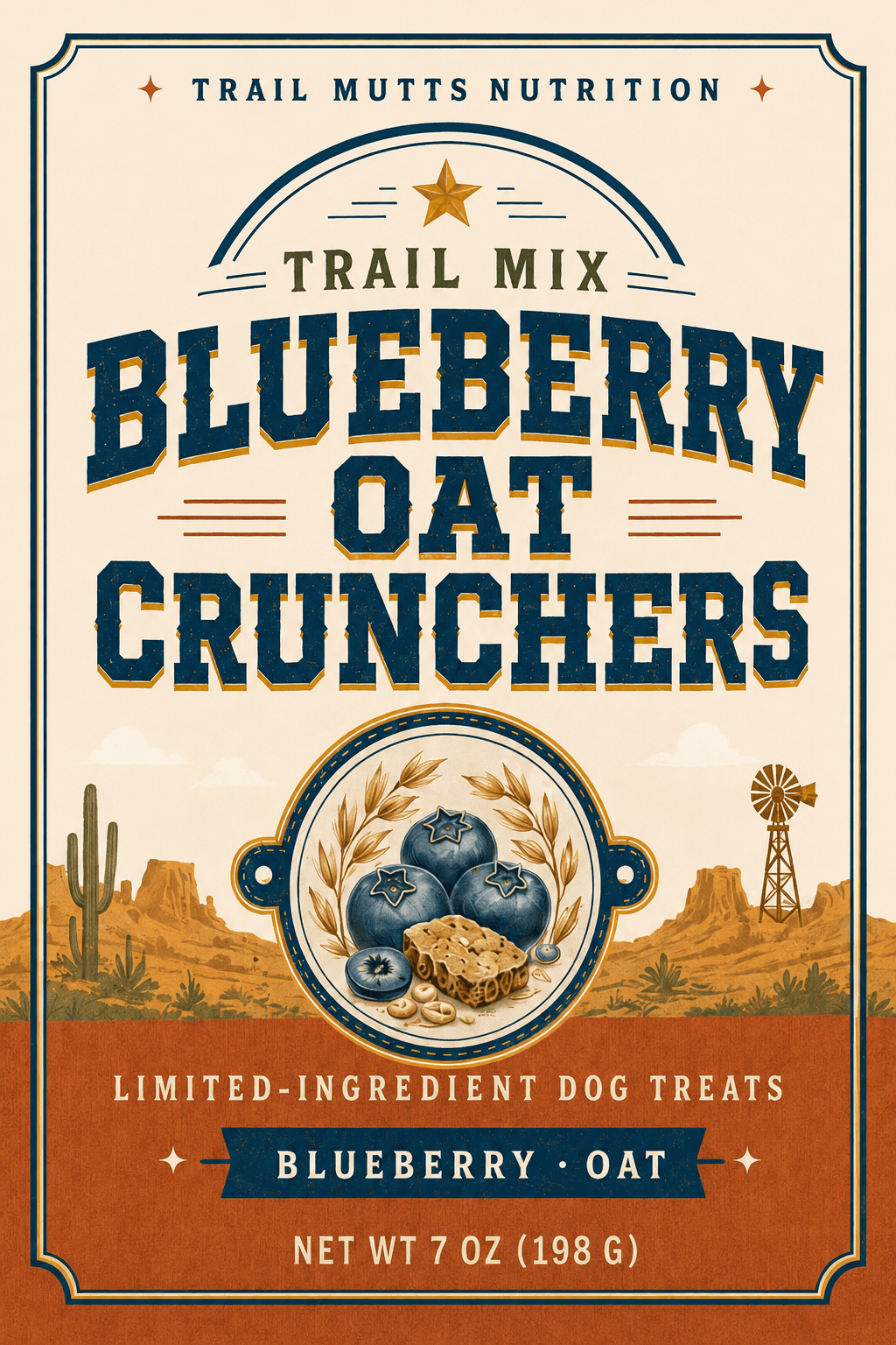 Oat & Blueberry Recipe supplied packaging concept